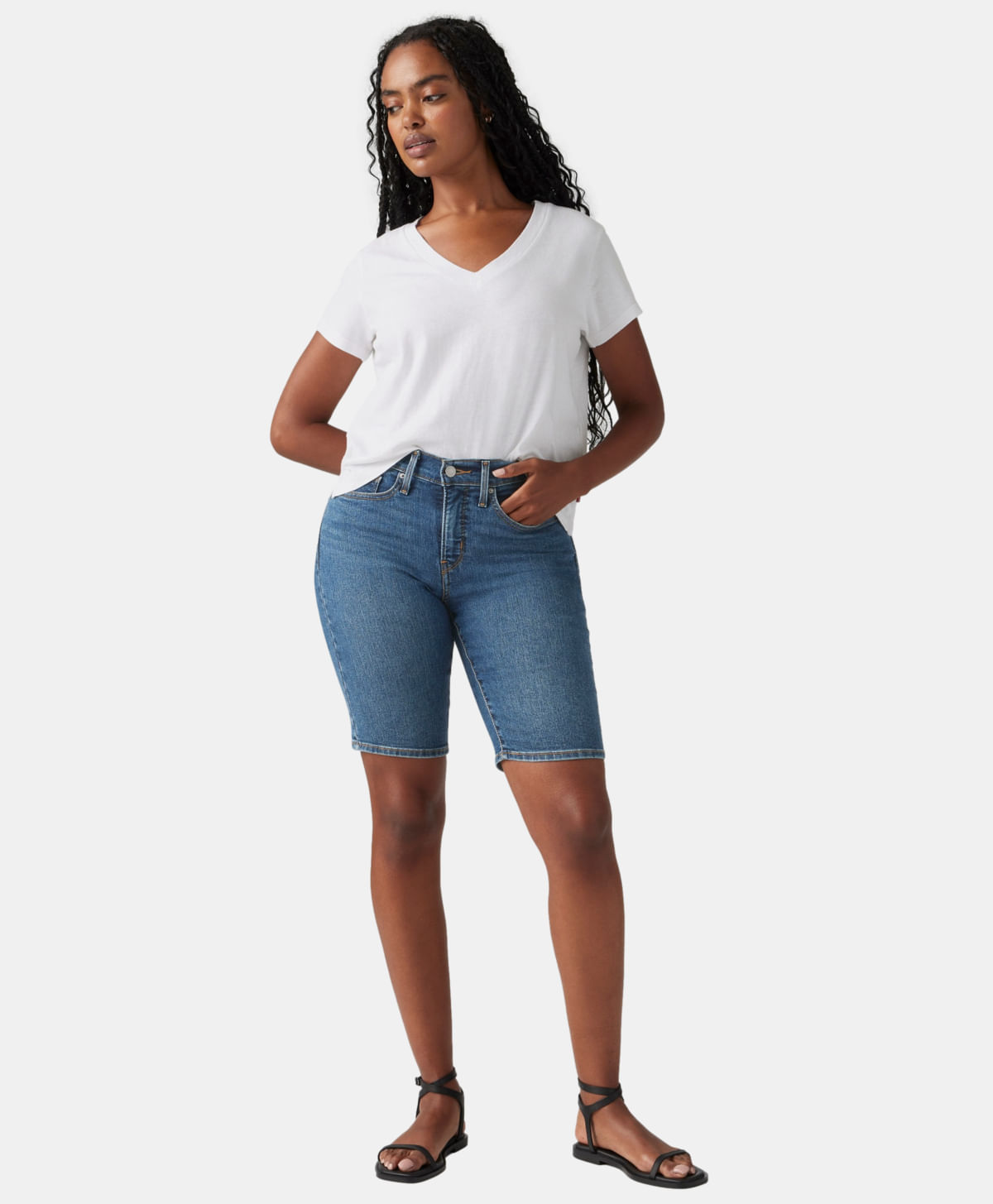 Bermuda Shaping Levi's® — Azul · 001VE-0002