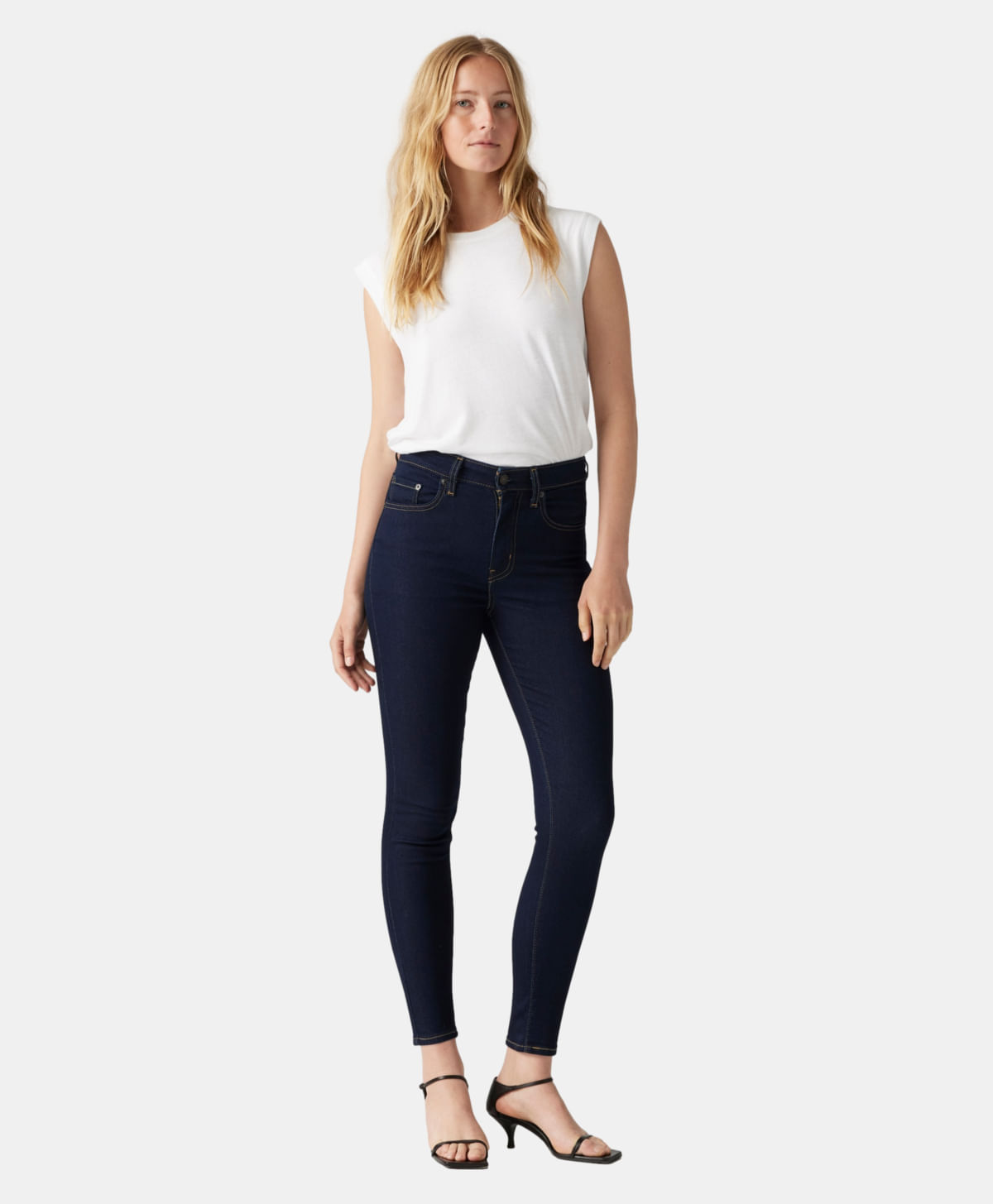 Levi's® 721 High Rise Skinny Jeans — Azul Oscuro · 18882-0023