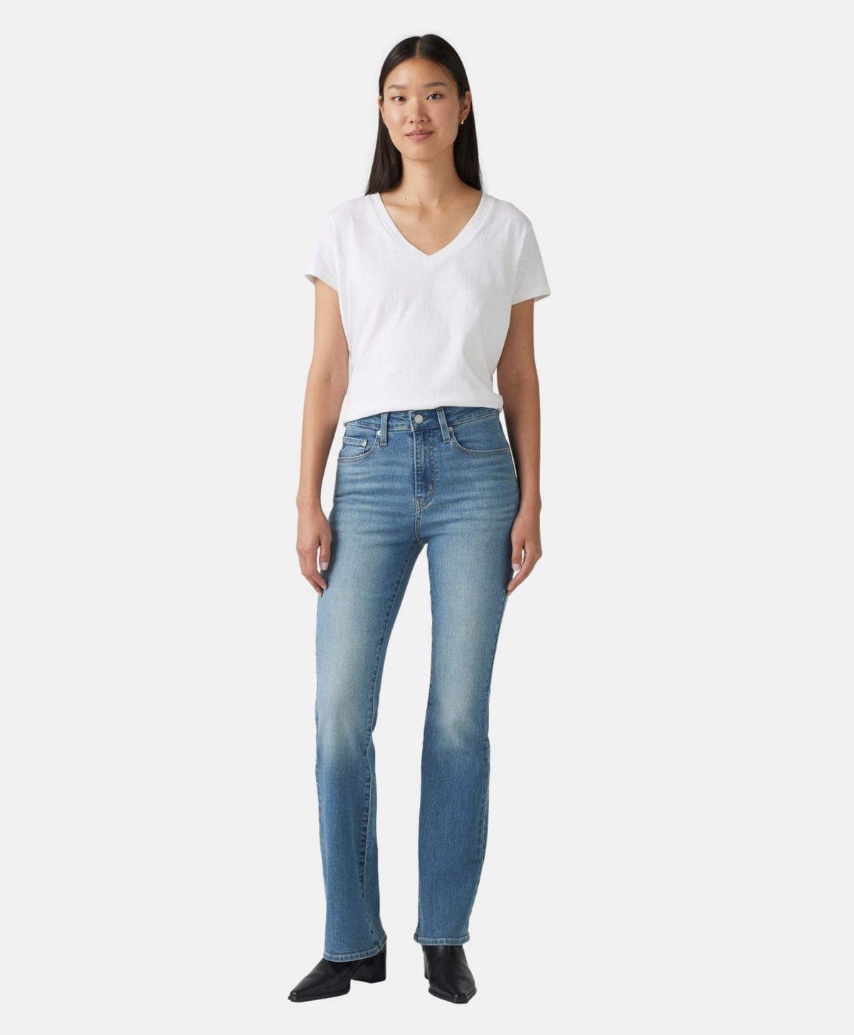 725® High-Rise Bootcut Jeans Levi's® — Azul · 18759-0202