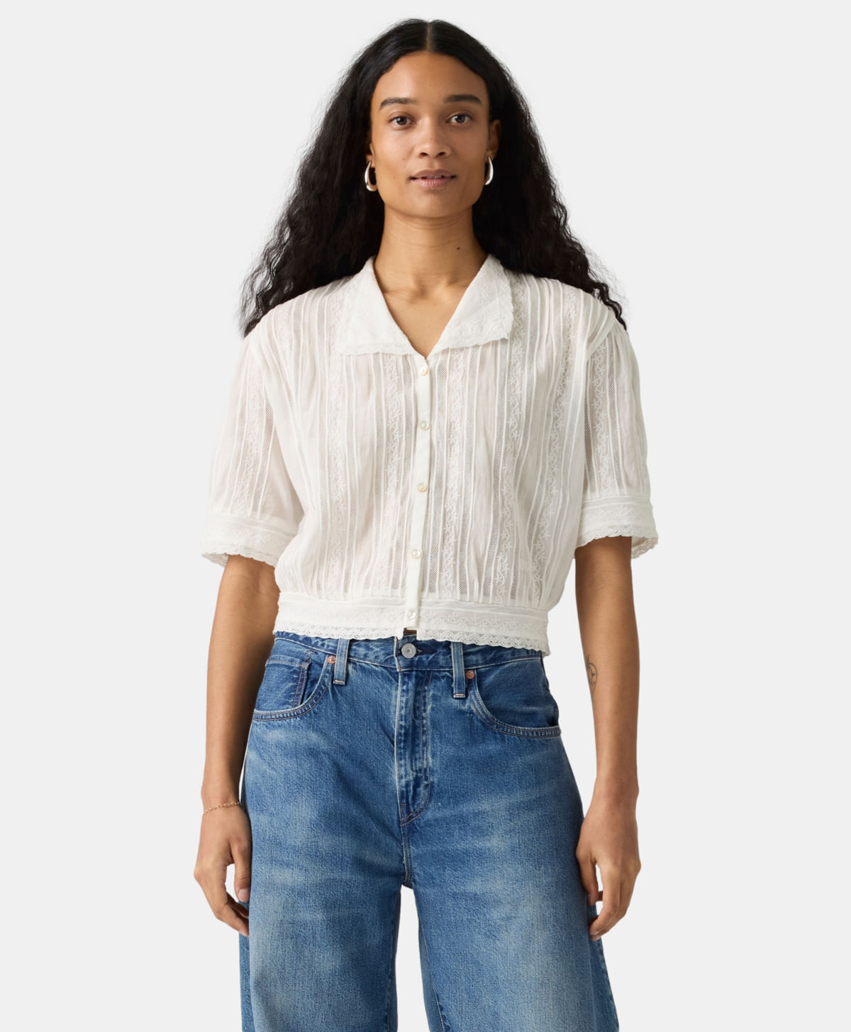 Blusa Bandit Blue Tab Levi's® — Beige · 004TR-0000