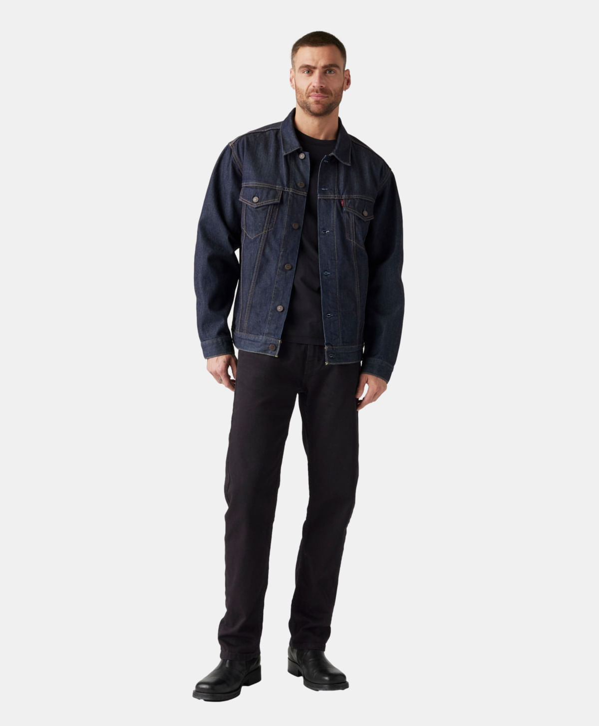 Levi's® 505® Regular Fit — Negro · 00505-1469