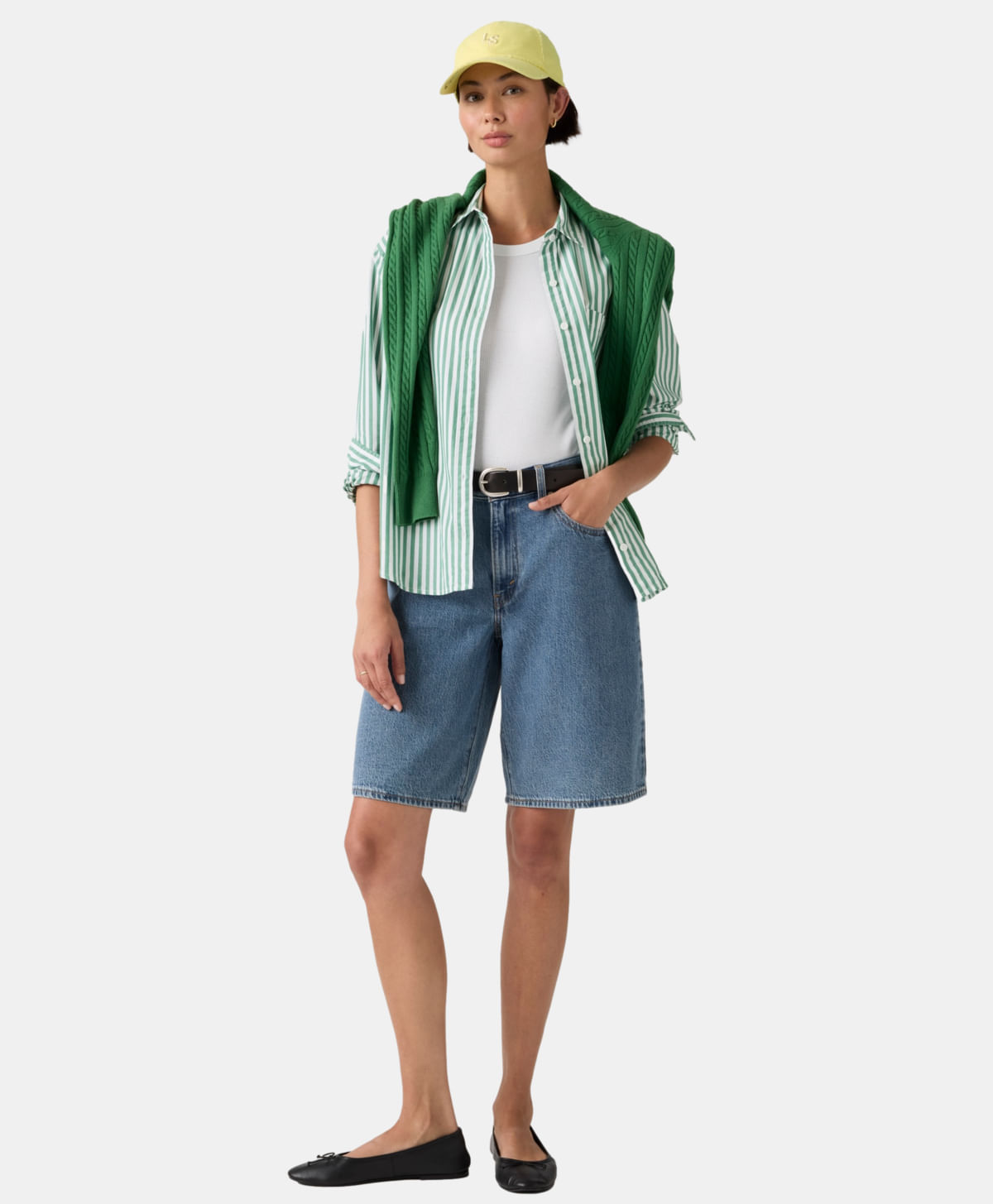 Short Baggy Dad Jort Levi's® — Azul Medio · 000MJ-0016