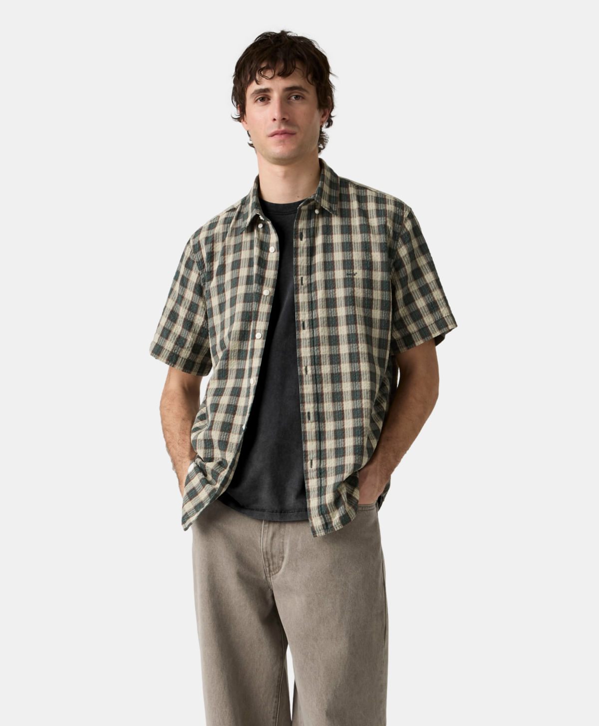 Camisa Authentic Levi's® — Verde · A9161-0035