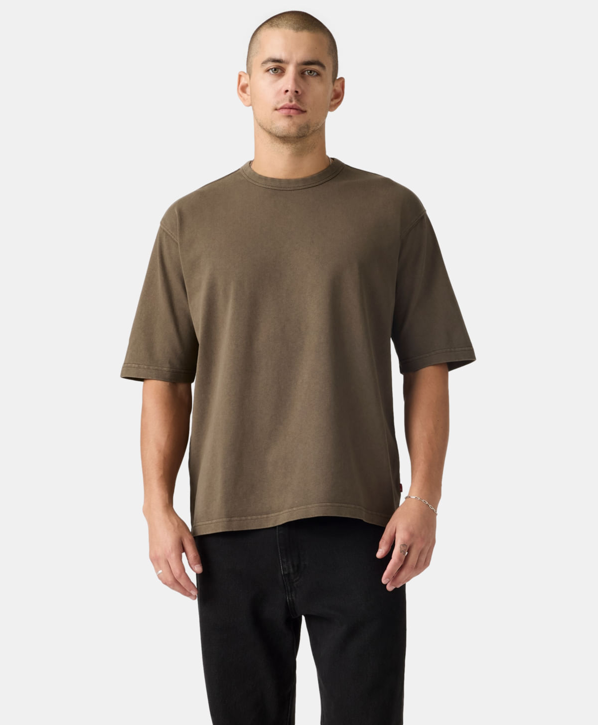 Playera Heavyweight Loose Levi's® — Café · 005GY-0002