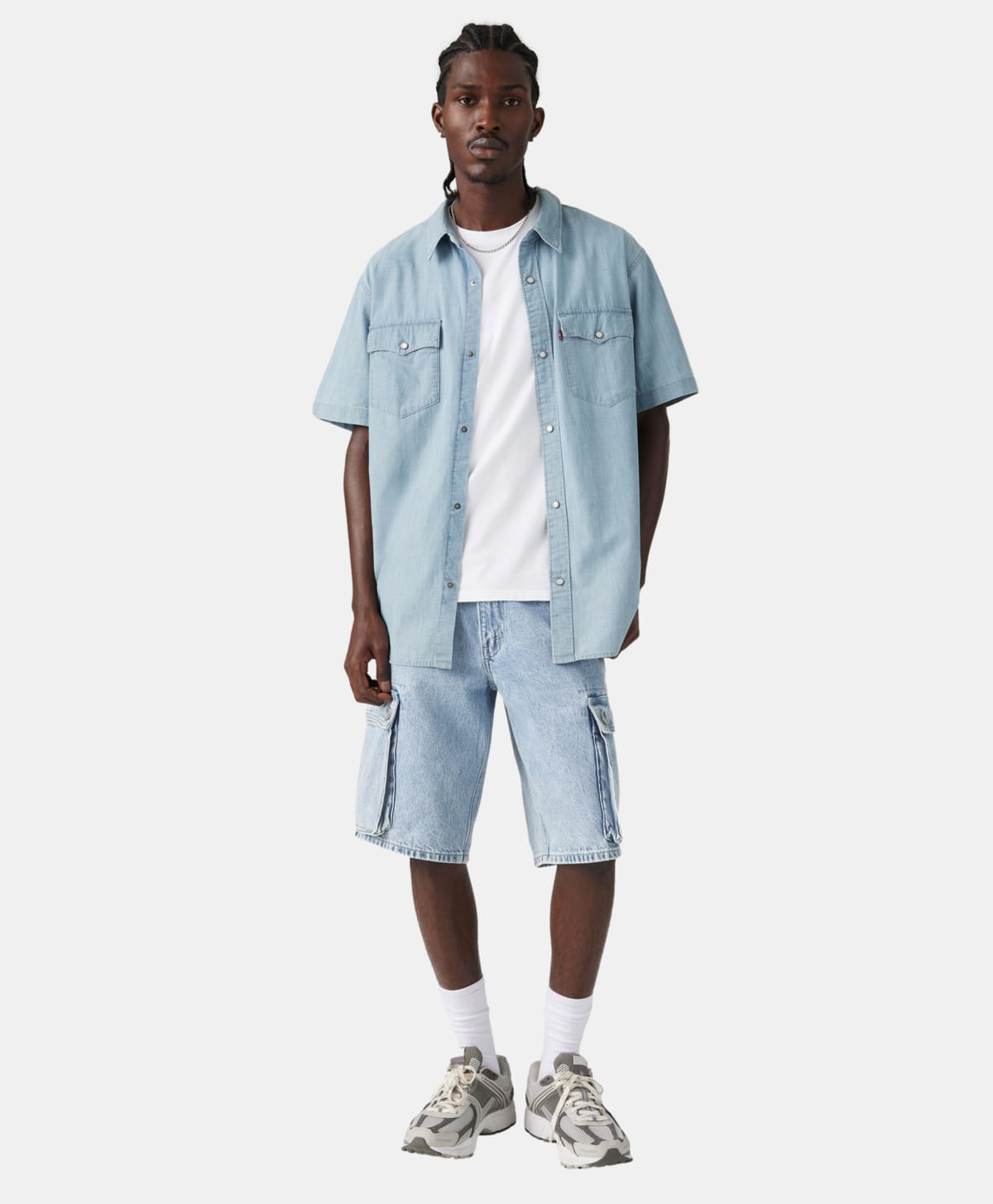 478® Short Baggy Cargo Levi's® — Azul · 001GU-0004