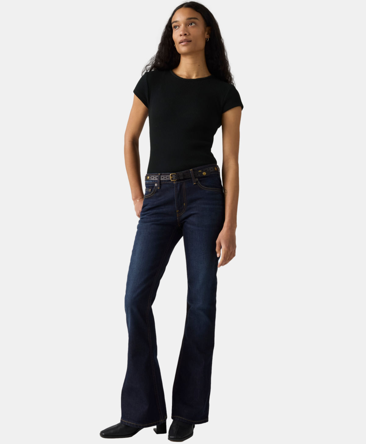 Jeans Low Slim Levi's® — Azul Oscuro · 006KC-0001