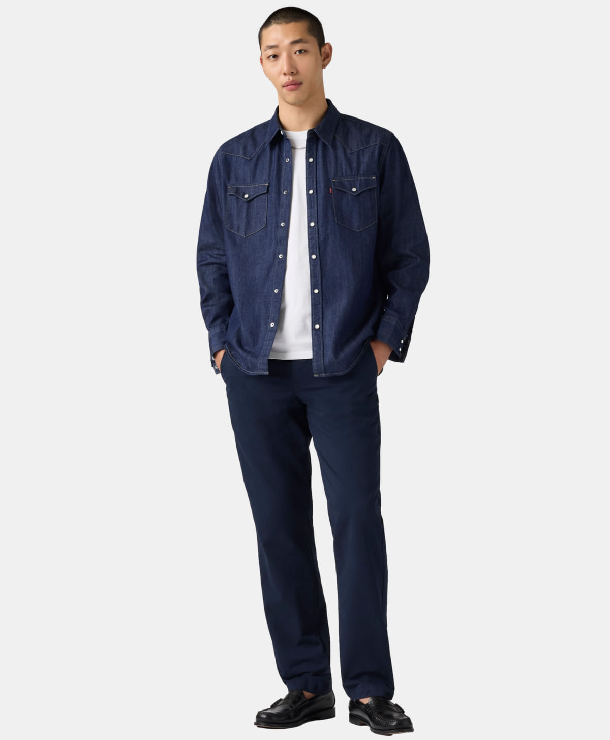 Pantalón XX Chino Authentic Relaxed Levi's® — Azul Oscuro · A5753-0092