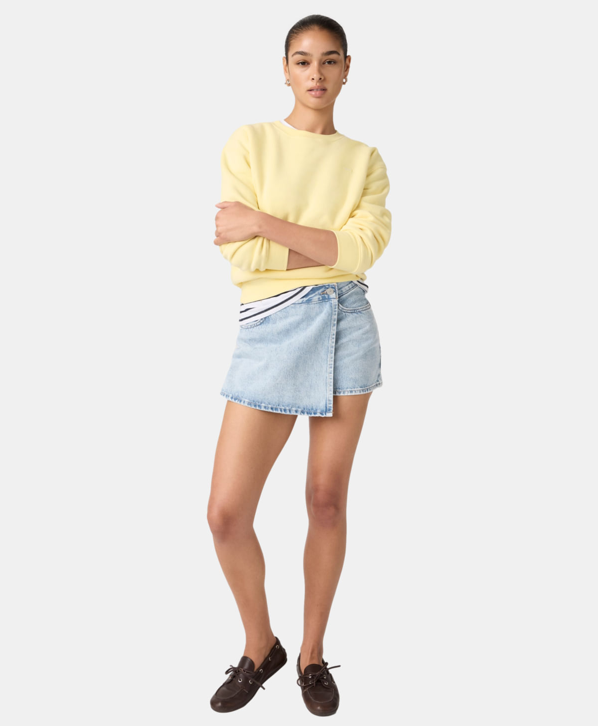 Skort Levi's® — Azul claro · A3534-0006