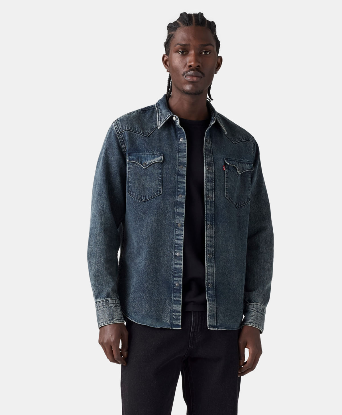 Camisa Barstow Western Levi's® — Negro · 85744-0132
