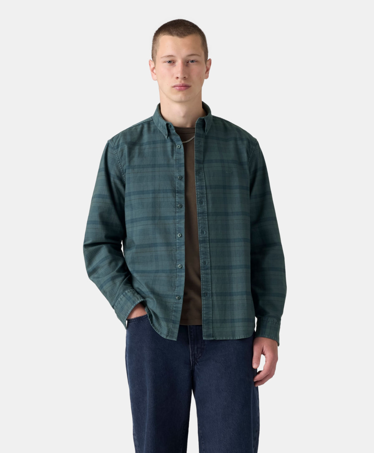 Camisa Authentic Levi's® — Verde · A7210-0074