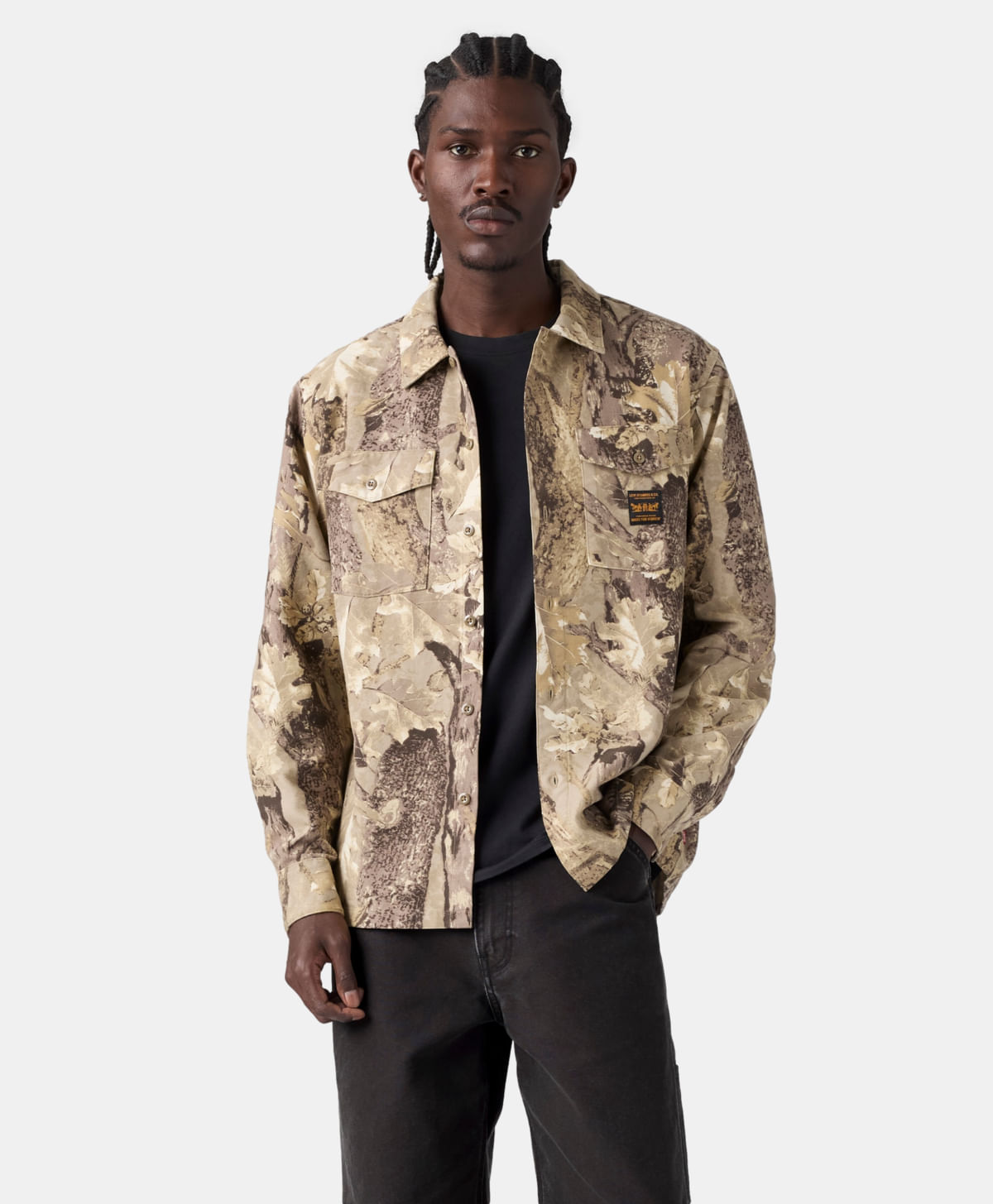 Camisa Worker Levi's® — Café con otro color · 003O2-0009