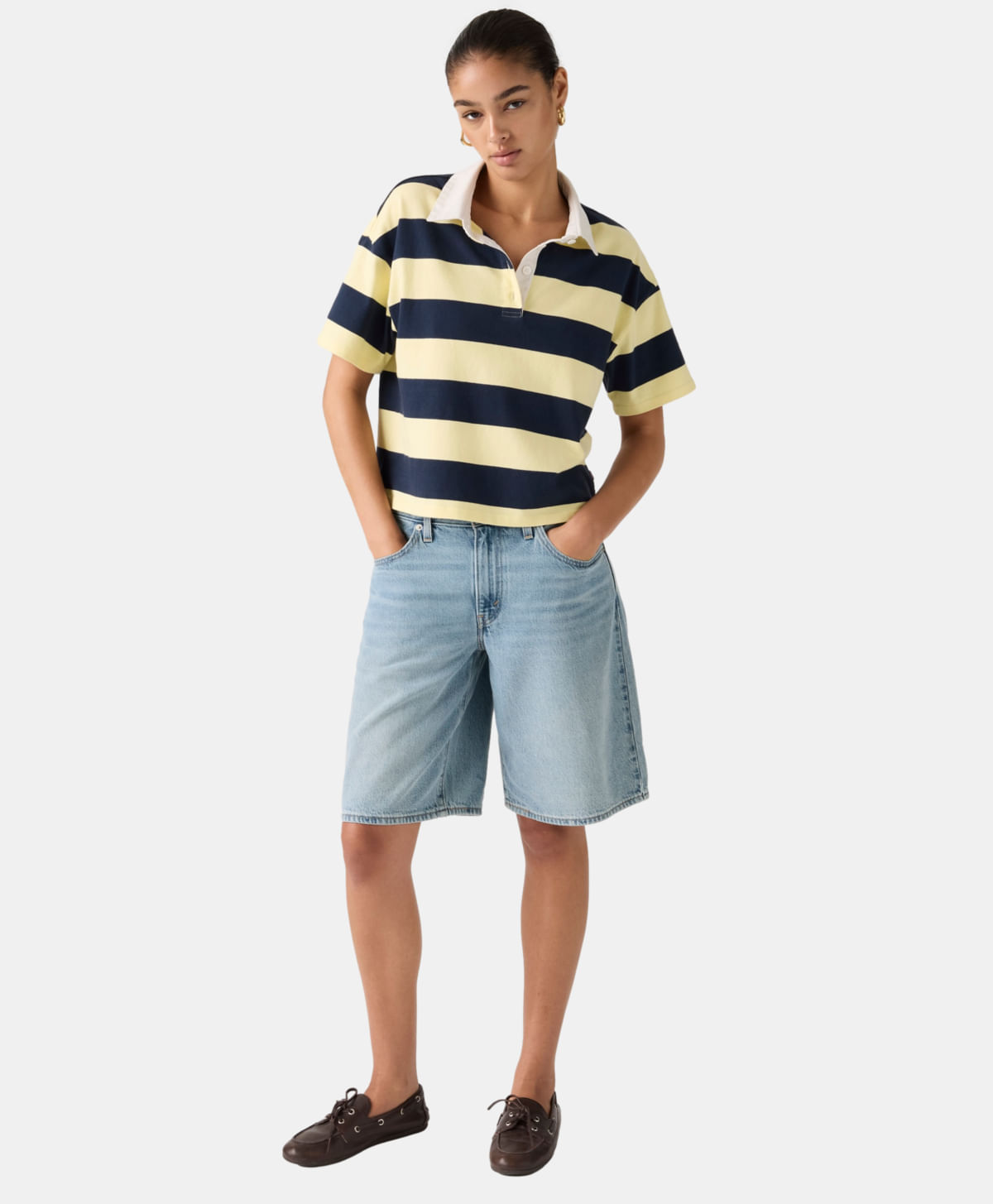 Short Baggy Dad Jort Levi's® — Azul claro · 000MJ-0017