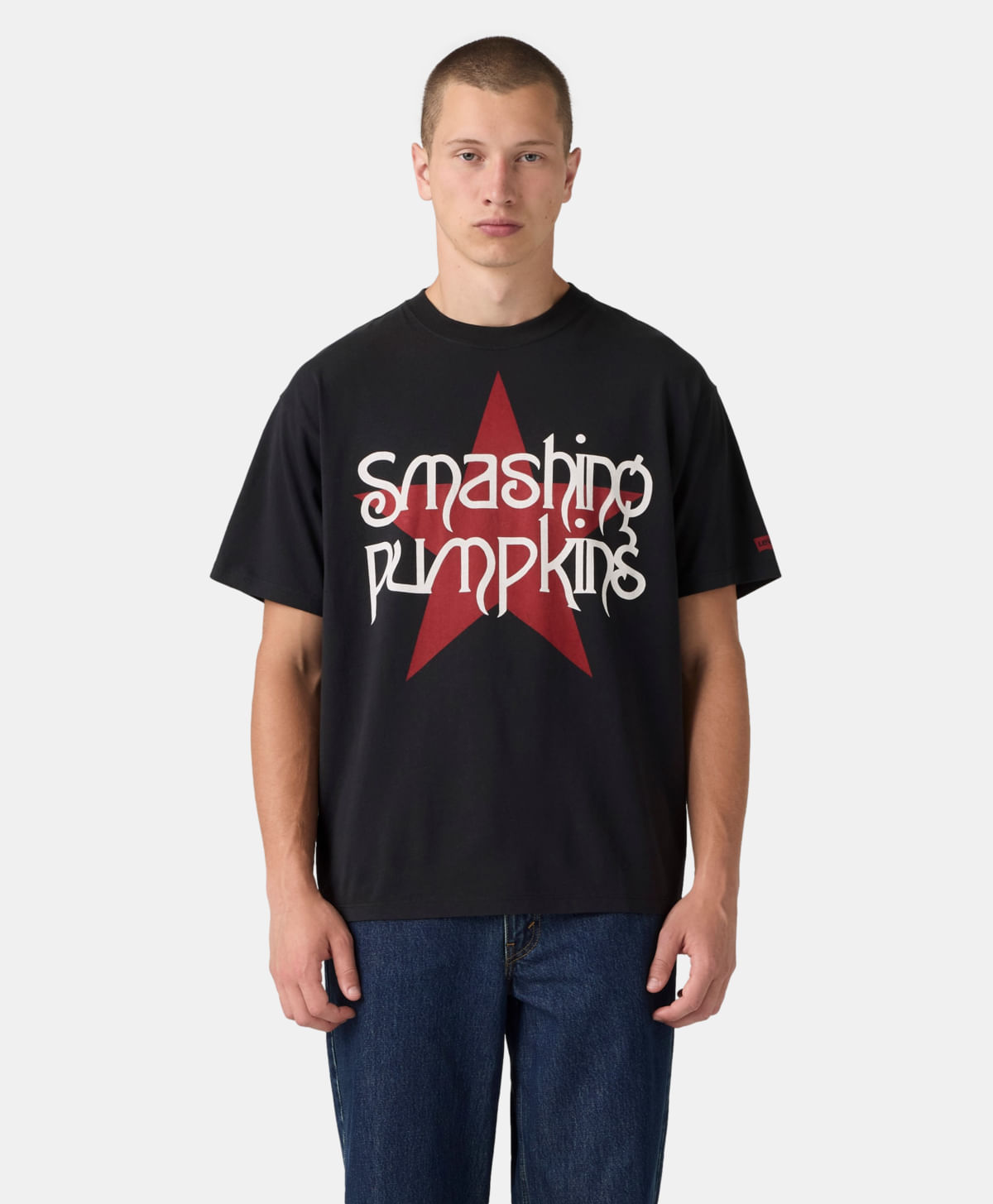 Levi's® X The Smashing Pumpkins Playera — Negro · 000H0-0047