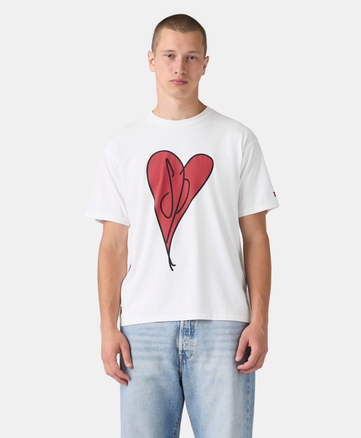 Levi's® X The Smashing Pumpkins Playera — Blanco · 000H0-0048