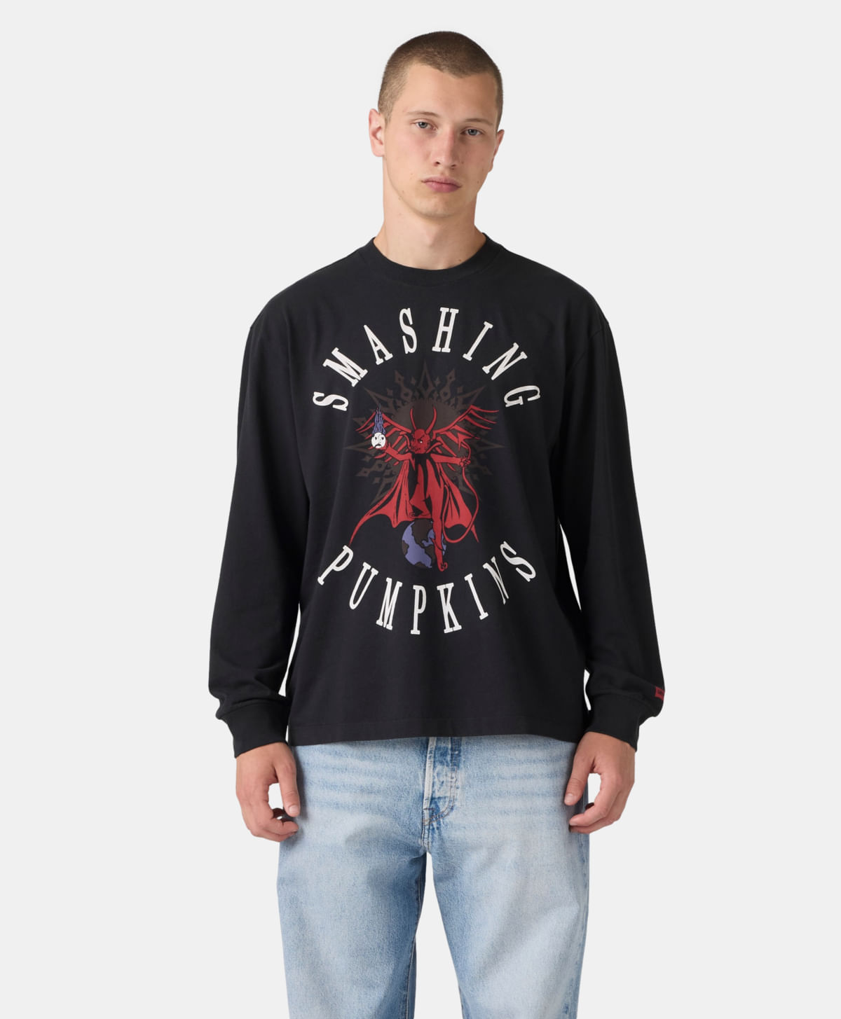 Levi's® X The Smashing Pumpkins Playera — Negro · 004EY-0007