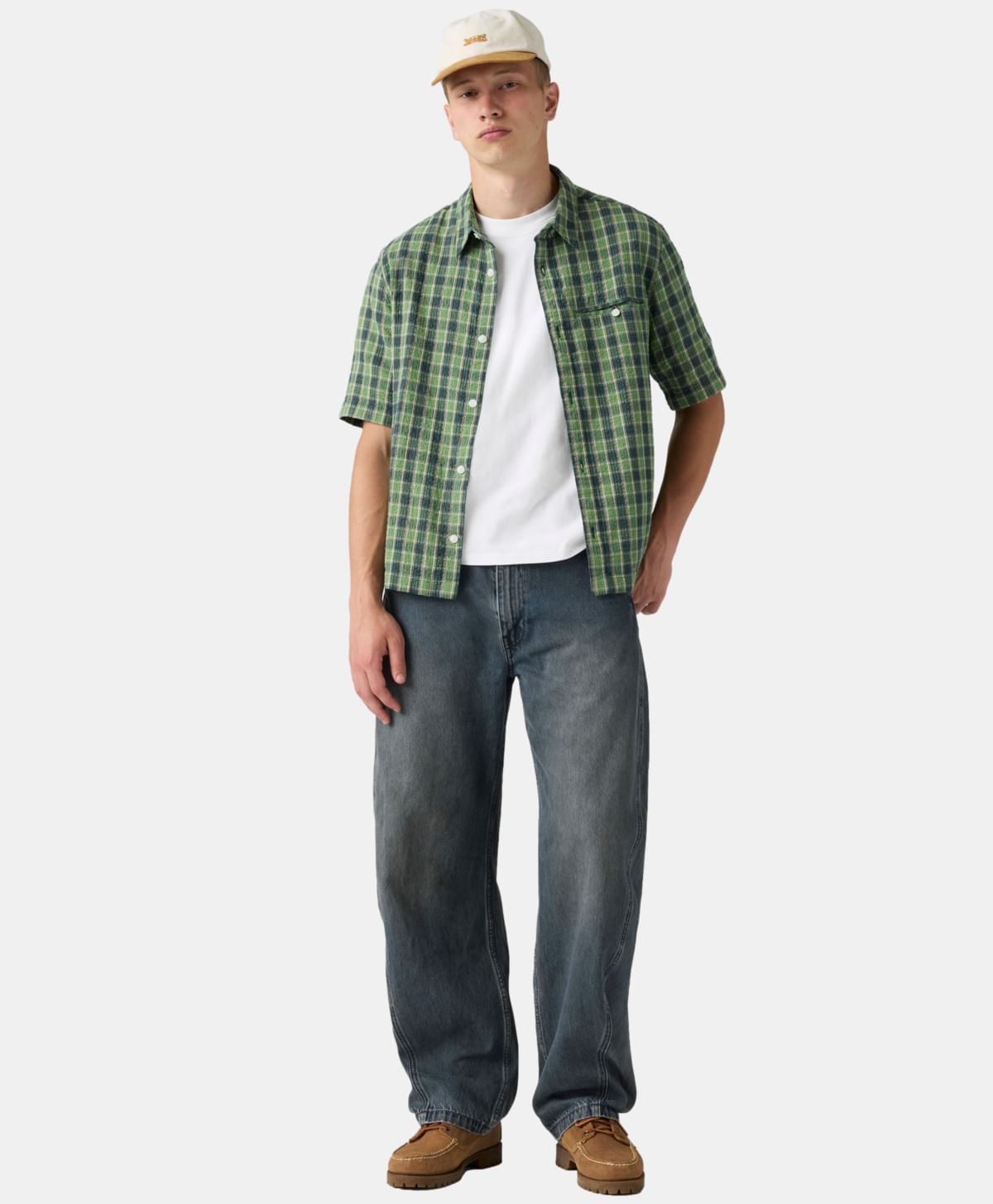 Jeans Baggy Barrel Levi's® — Gris · 0057O-0010