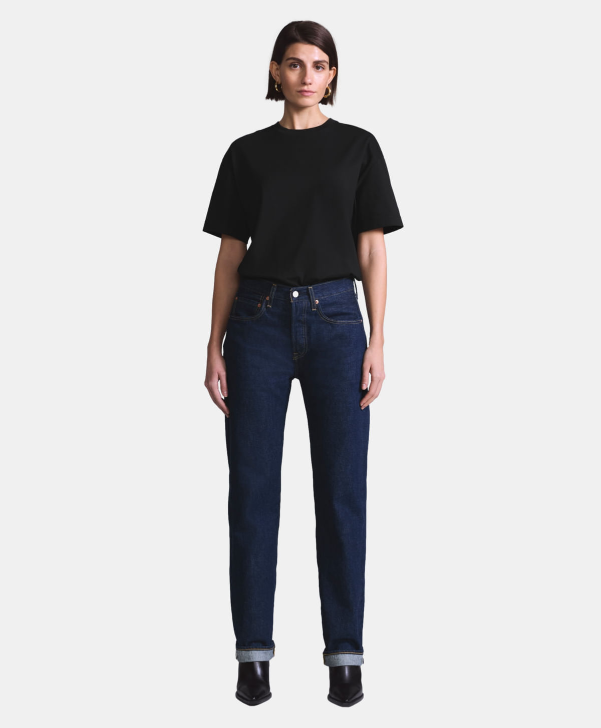 Jeans 70's 501® Mezclilla Japonesa Premium Blue Tab Levi's® — Azul Oscuro · 004TF-0000