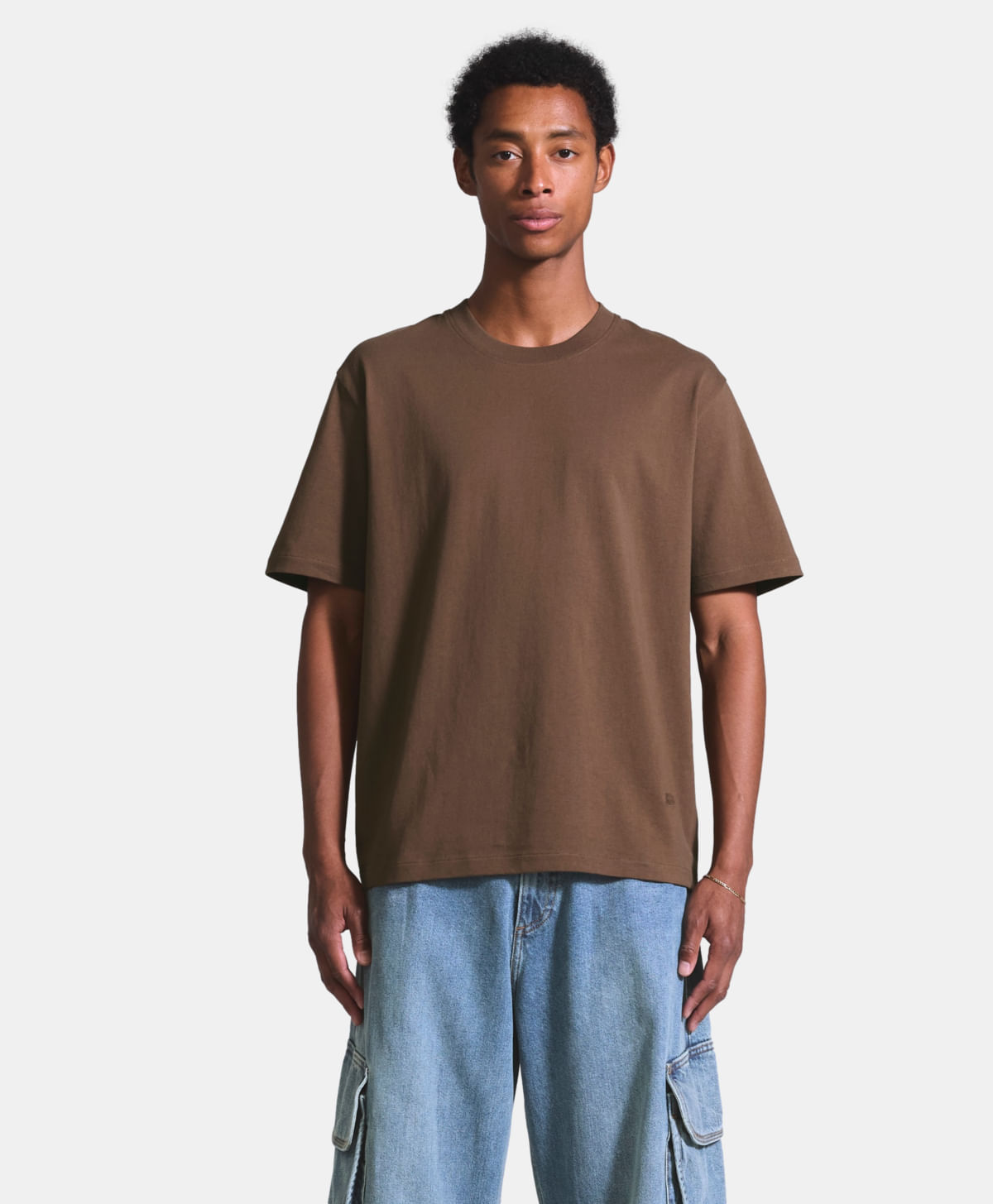 Playera Blue Tab Levi's® — Café · 001LJ-0005