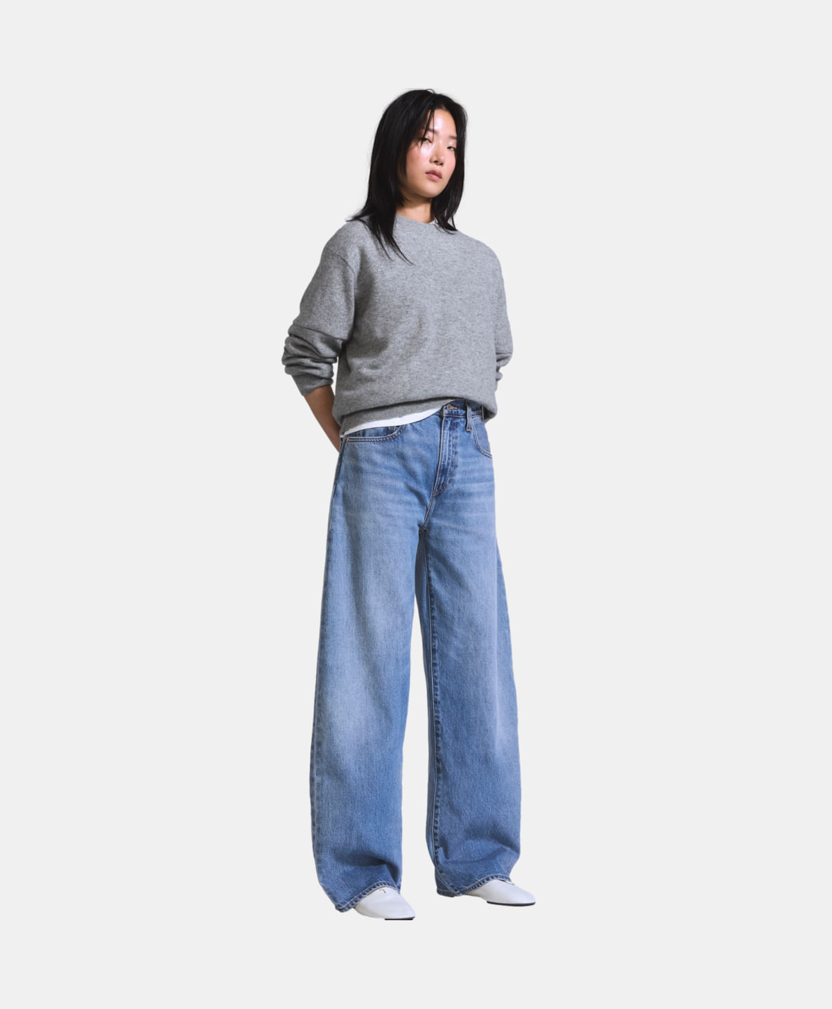 Jeans Drop Barrel Mezclilla Japonesa Premium Blue Tab Jeans Levi's® — Azul · 003J4-0005