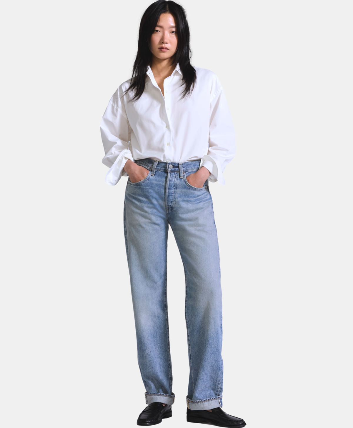 Jeans 501® 70's Mezclilla Japonesa Premium Blue Tab Levi's® — Azul · 004TF-0004