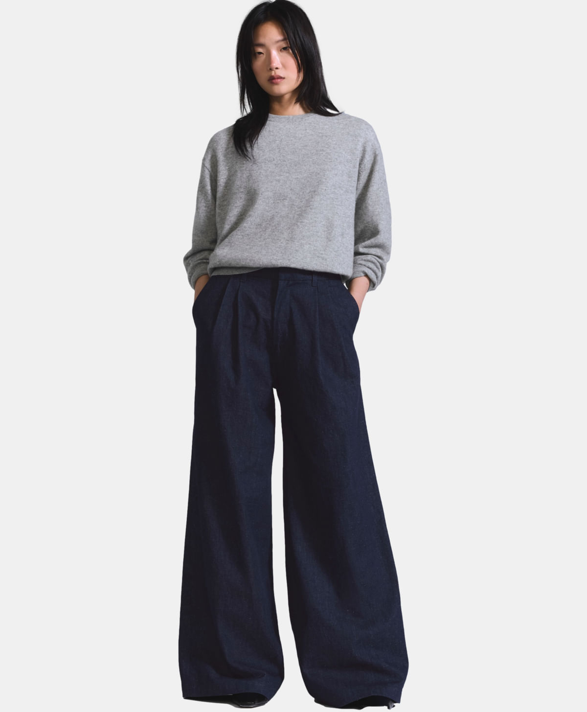 Jeans Pleat Trouser Mezclilla Japonesa Premium Blue Tab Levi's® — Azul Oscuro · 006UA-0000
