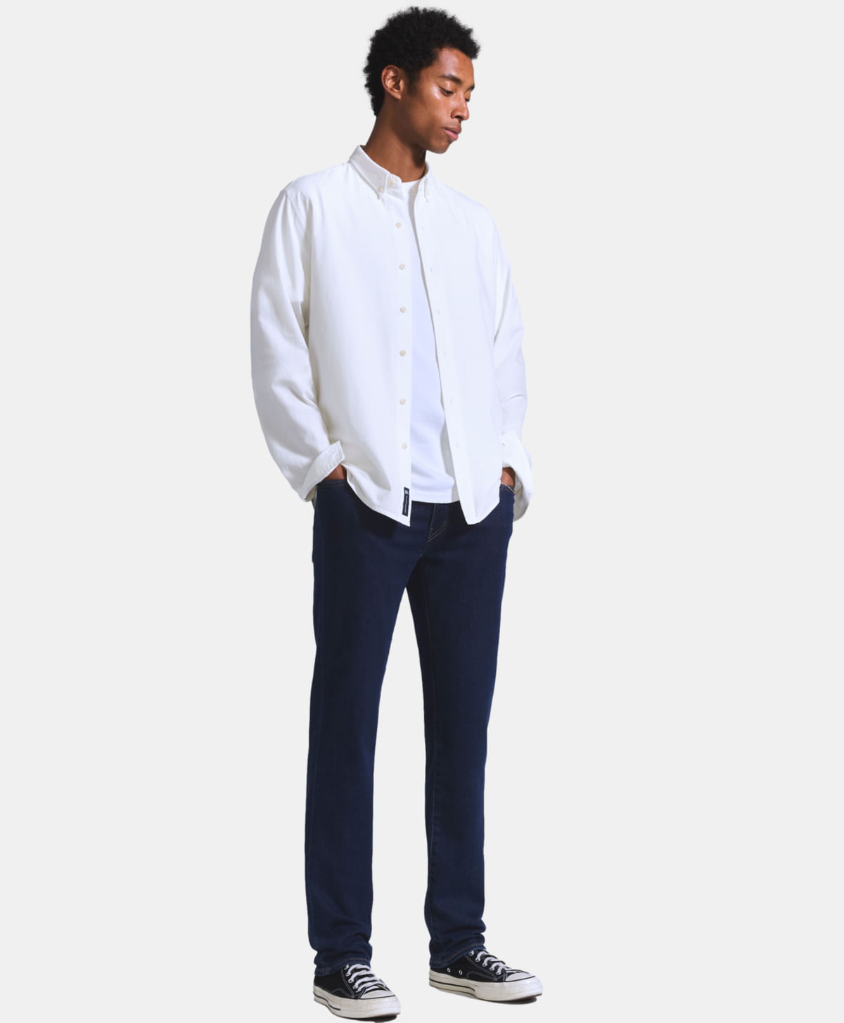 Jeans 511® Mezclilla Japonesa Premium Blue Tab Levi's® — Azul Oscuro · A5876-0013
