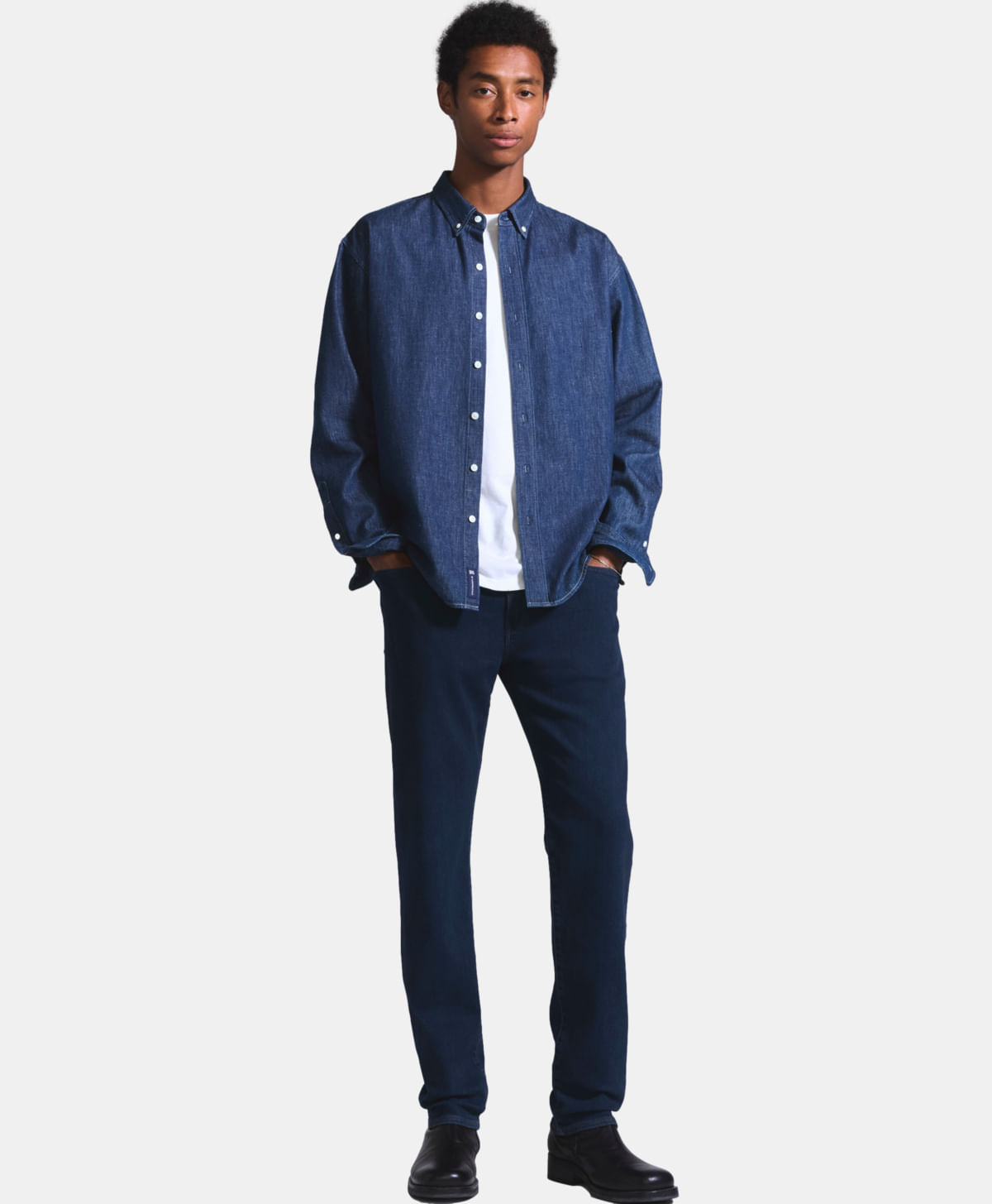Jeans 502®Mezclilla Japonesa Premium Blue Tab Levi's® — Azul · A5881-0019