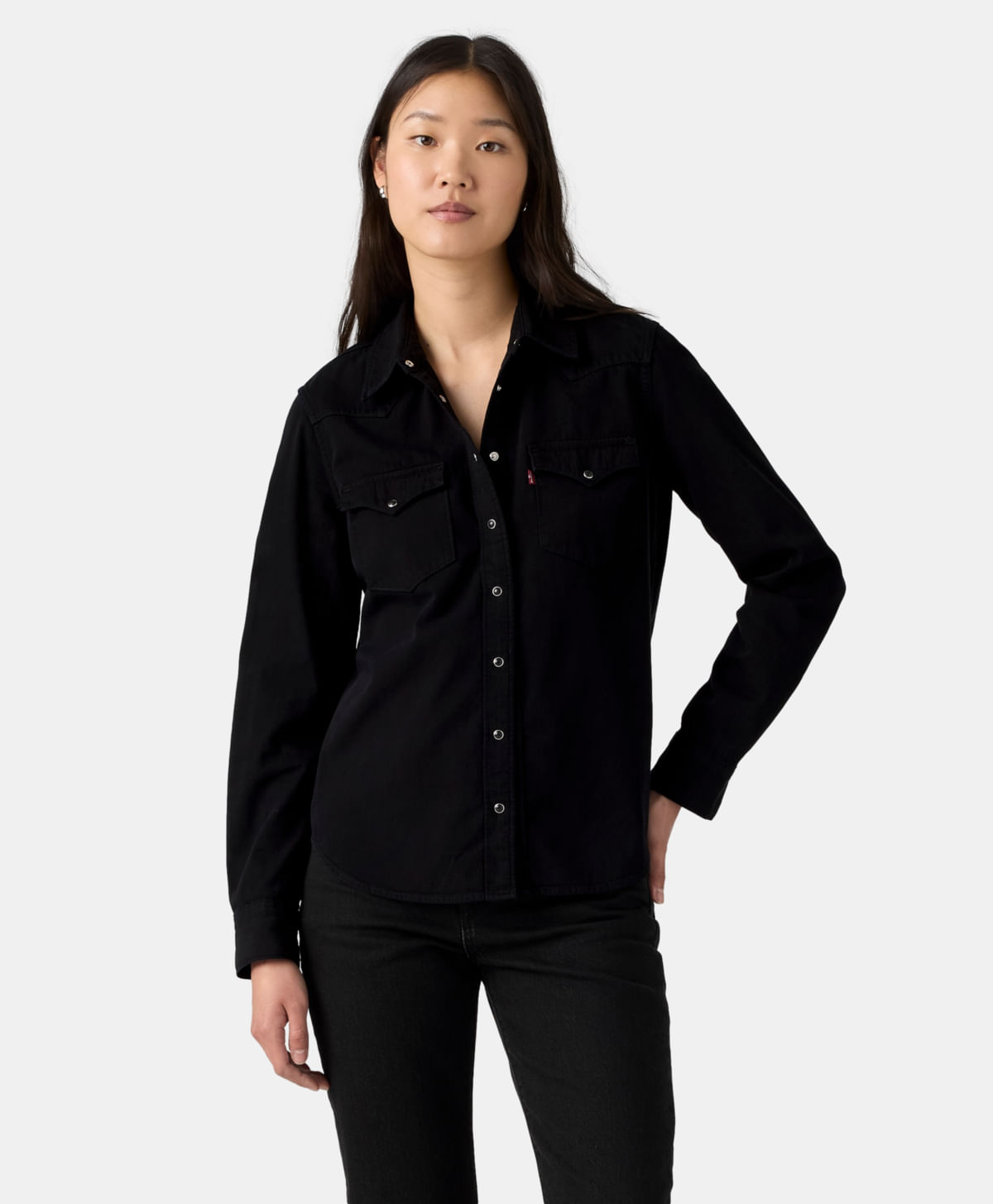 Camisa Heritage Western Levi's® — Negro · 007WT-0001