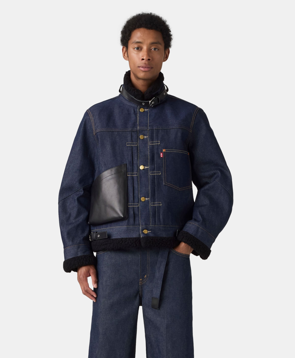 Levi's® X Sacai Chamarra Trucker Sherpa No Binaria