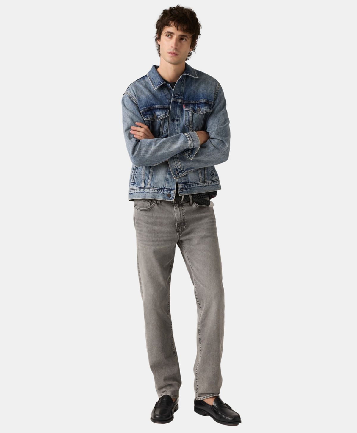 514® Straight Jeans Levi's® — Gris · 00514-2075