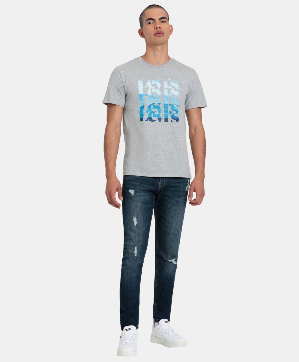 Skinny Taper Jeans Levi's® — Azul · 84558-0189