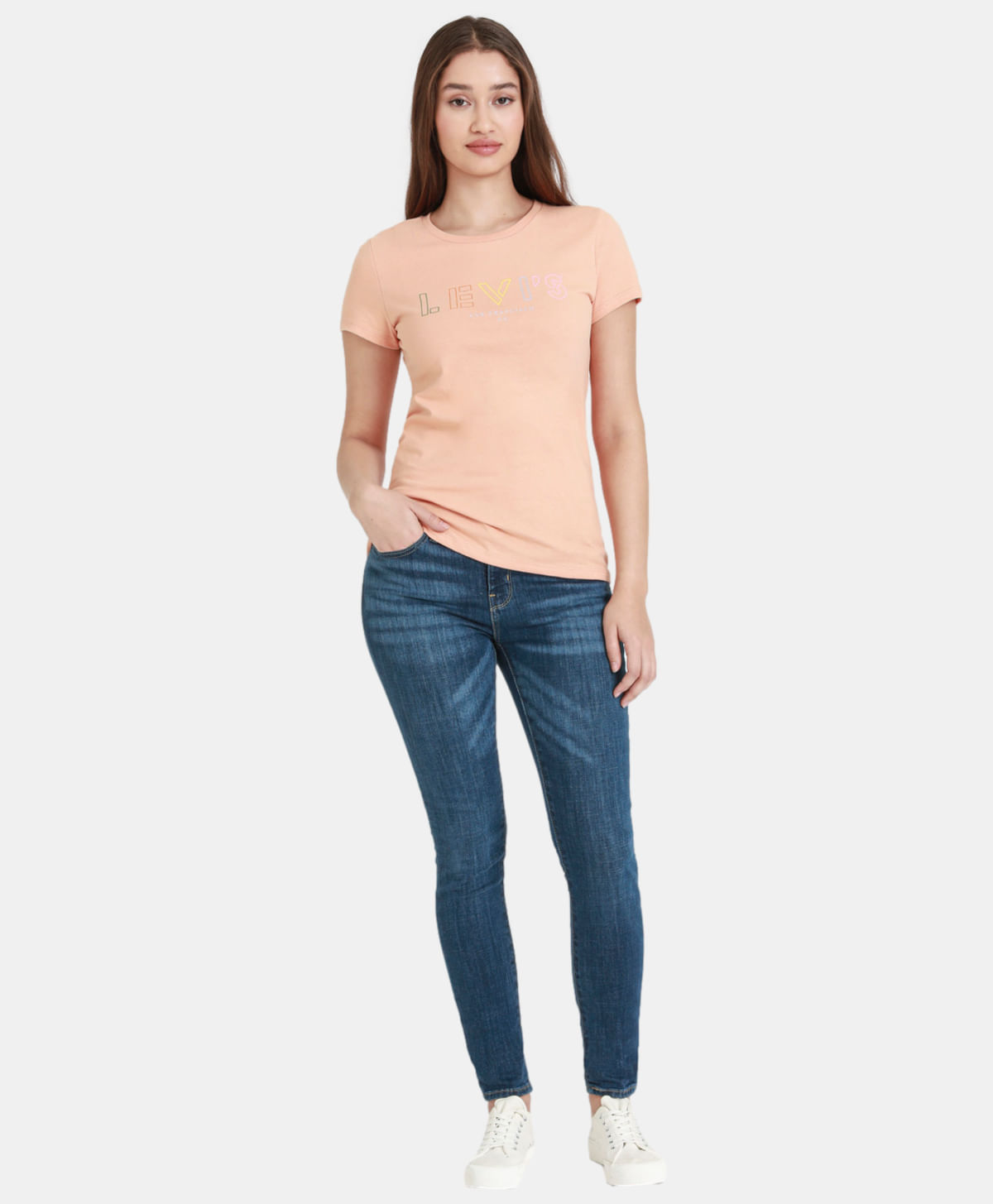 Levi's® 710 Super Skinny — Azul Medio · 17778-0475