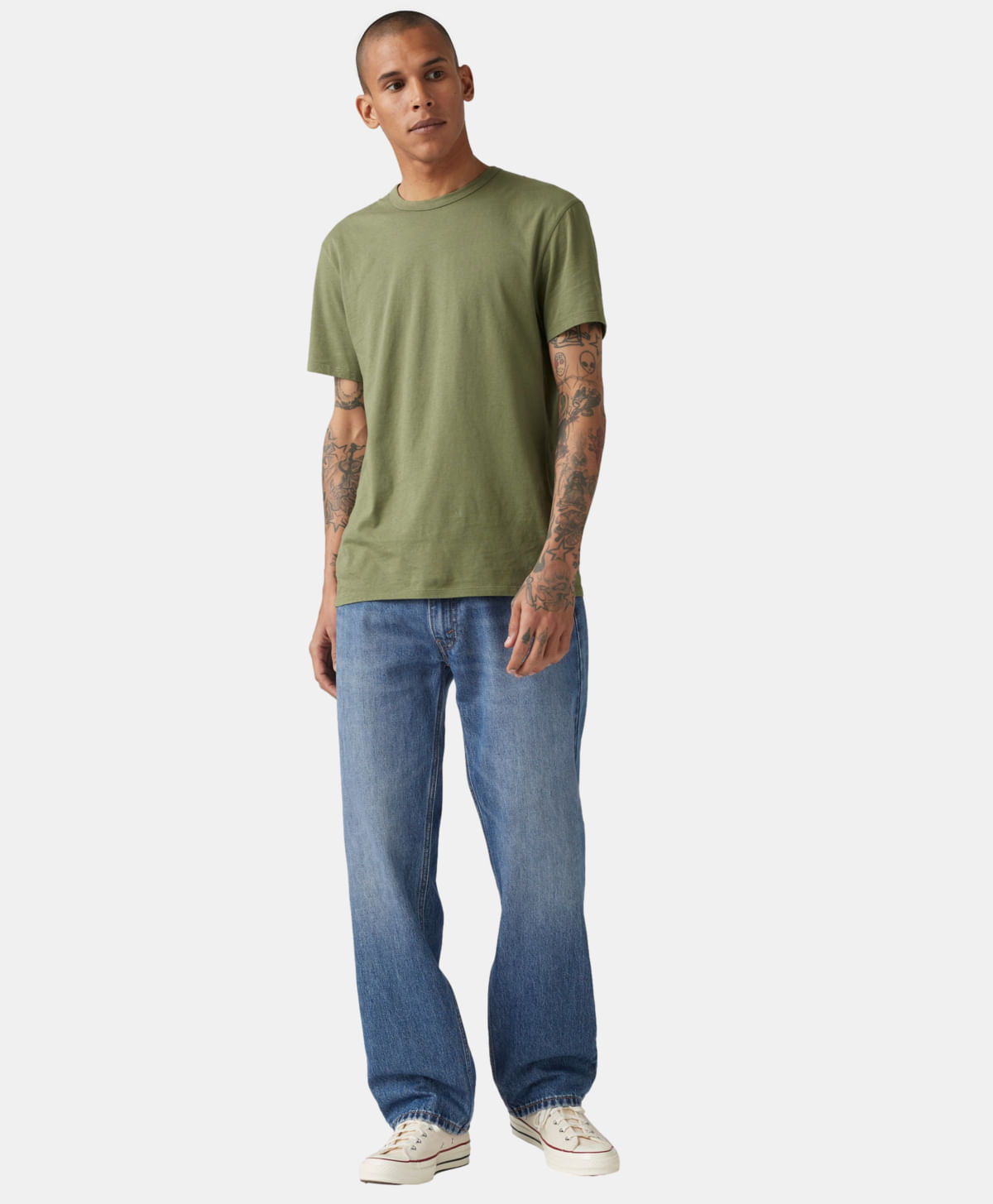 555® Relaxed Straight Jeans Levi's® — Azul · A7223-0011