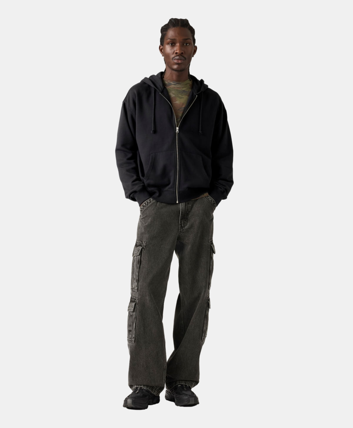 578® Baggy Cargo Jeans Levi's® — Negro · 0057N-0000